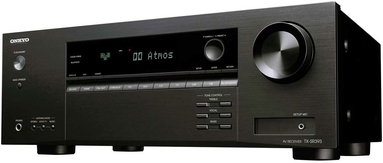 AV-Ресивер Onkyo TX-SR393 Black