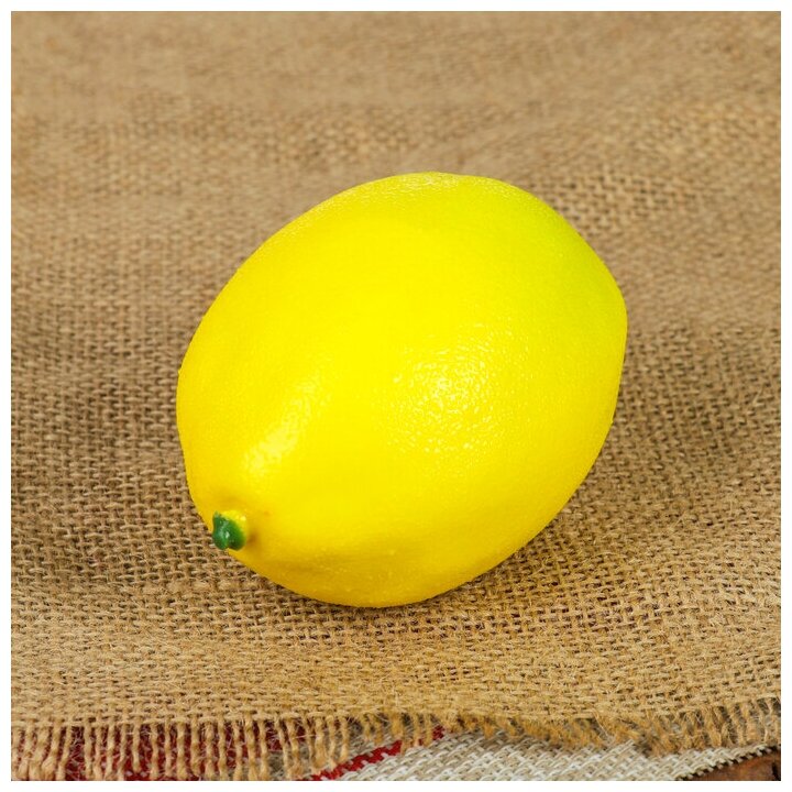 Муляж "Лимон" 10х6 см, жёлтый(5 шт.)