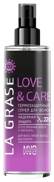 Спрей термозащитный для волос La Grase Love&Сare 150мл - фото №12