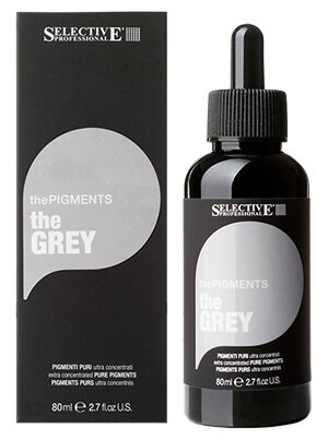 Selective thePIGMENTS Ультраконцентрированные чистые пигменты - gray, 80 мл