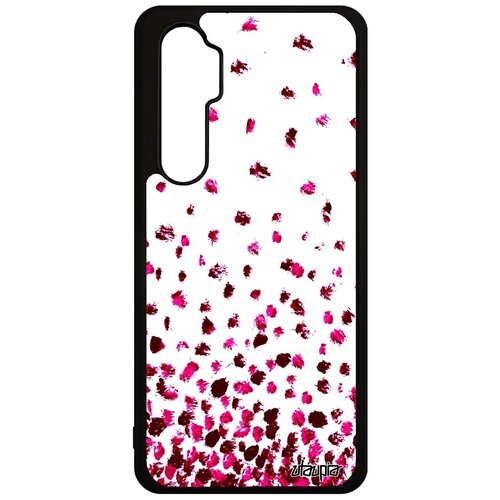 фото Защитный чехол на телефон // xiaomi mi note 10 lite // "снег" стиль фон, utaupia, белый