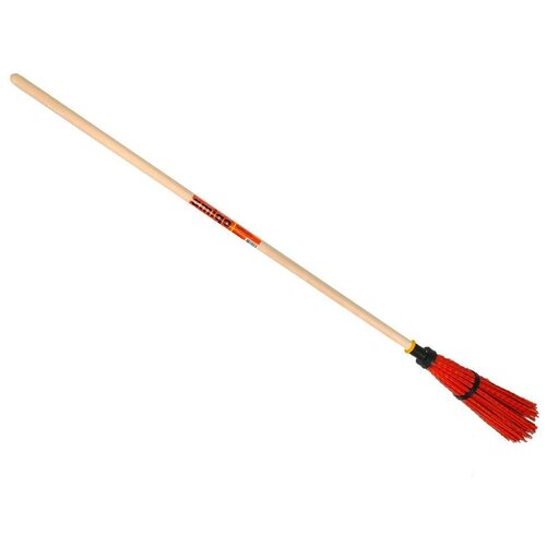 Метла круглая Amigo с деревянным черенком 76006