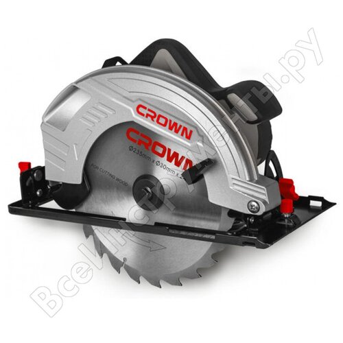 Дисковая пила 2кВт рез 85мм Crown CT15210-235 17260₽