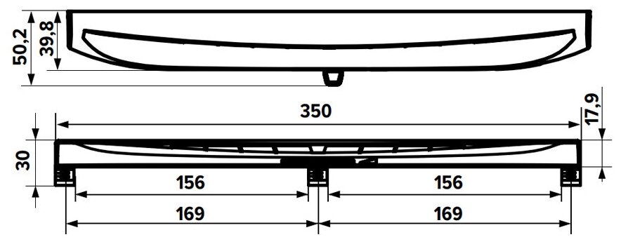 Оконный проветриватель регулируемый Era WV350, с фильтром, 350 x 50,2 x 17,9 мм, белый - фотография № 15