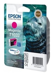 Картридж Epson T1033 Magenta пурпурный C13T10334A10