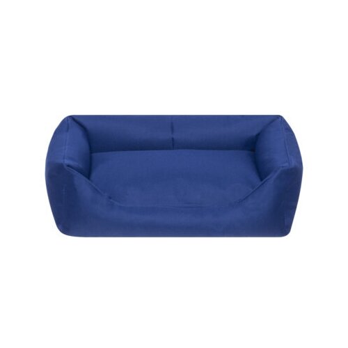 фото Yami-yami лежак прямоугольный с подушкой №1, 55*40*18 тёмно-синий (9401син), 0,900 кг (2 шт)