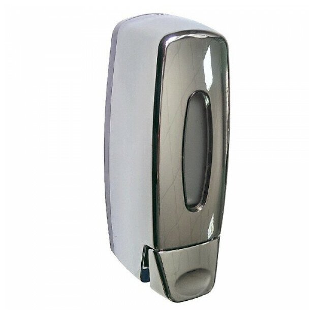 фото BRIMIX - Дозатор жидкого мыла настенный пластиковый, хромированный, -400 мл 619