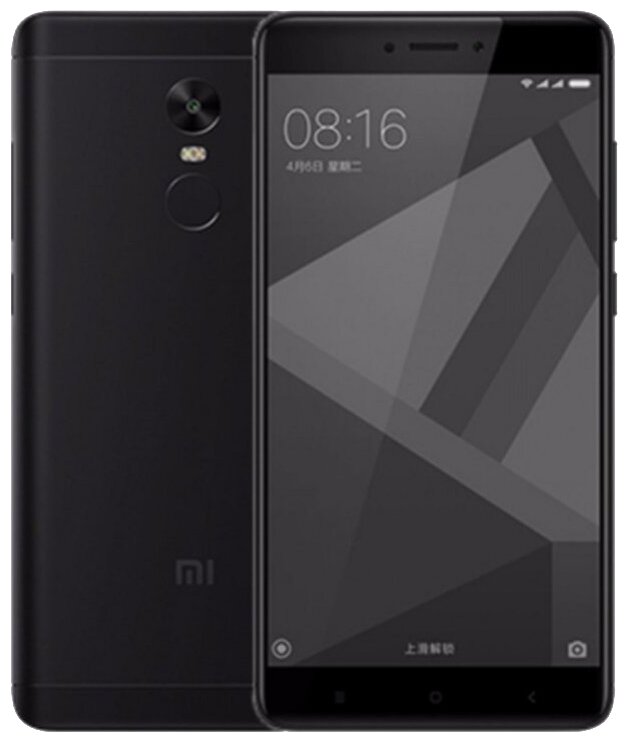 Смартфон Xiaomi Redmi Note 4X 3/16 ГБ Global, чёрный
