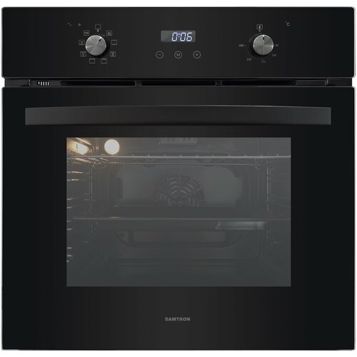 Электрический духовой шкаф Samtron AO B60824 цвет чёрный 1998900₽