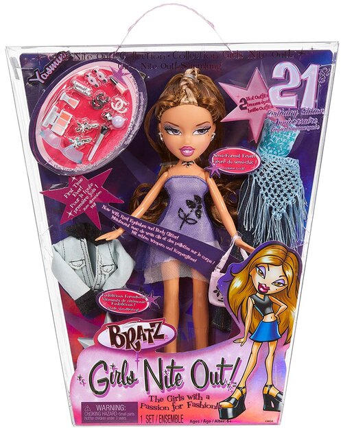 Кукла Братц Ясмин ночной выход 21, Bratz Girls Nite Out Yasmin