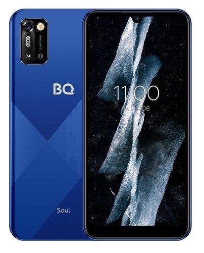 Смартфон BQ 6051G Soul 1/16 ГБ, night blue