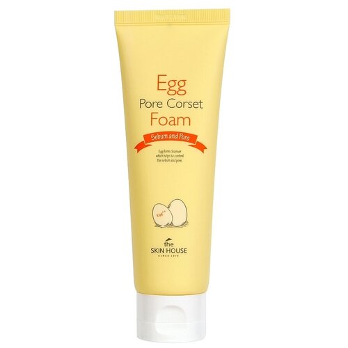 Пенка для сужения пор The Skin House Egg Pore Corset Foam (150 мл) пенка для глубокого очищения the skin house egg pore corset foam 120 мл