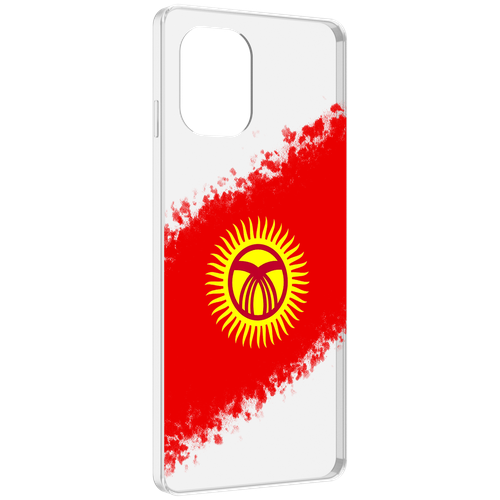 Чехол MyPads флаг Киргизии для UMIDIGI Power 7 задняя-панель-накладка-бампер чехол mypads флаг греции для umidigi power 7 max power 7s задняя панель накладка бампер