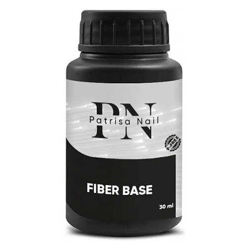 Patrisa Nail Базовое покрытие Fiber Base, прозрачный, 30 мл для ногтей pnb professional nail boutique каучуковая файбер база со стекловолокном fiber