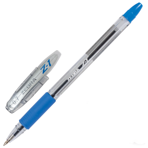 Zebra BP074-BL Ручка шариковая zebra z-1, blue