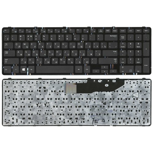 клавиатура для ноутбука samsung np350e7c 355e7c черная рамка черная 7481 Клавиатура для ноутбука Samsung NP350E7C 355E7C черная рамка черная