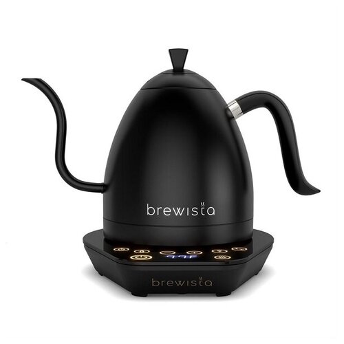фото Чайник brewista artisan 1.0l gooseneck variable kettle, чёрный (ba10vkvde-bb)