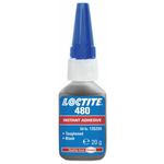 Loctite 480 20гр (упрочнённый, термо/вибростойкий, черный) - изображение