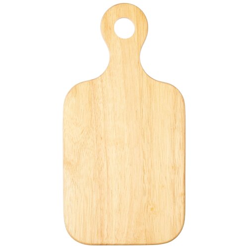 фото Доска разделочная прямоугольная, гевея, б/желобка 15,5х30,5х1 dommix