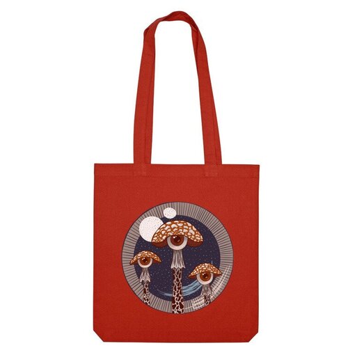 фото Сумка шоппер us basic, красный