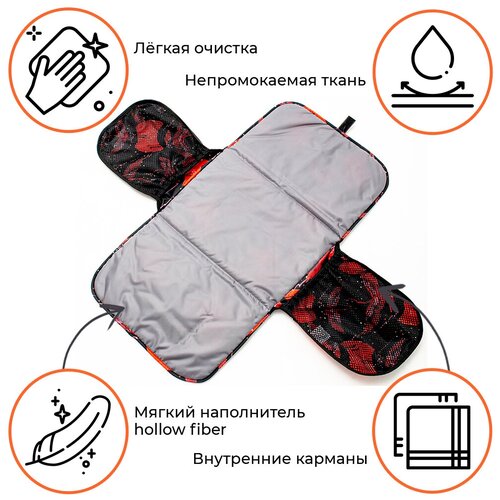 Матрасик для пеленания Hush Hush! Chocolate