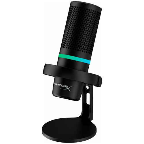 Микрофон проводной HyperX DuoCast, разъем: USB, черный