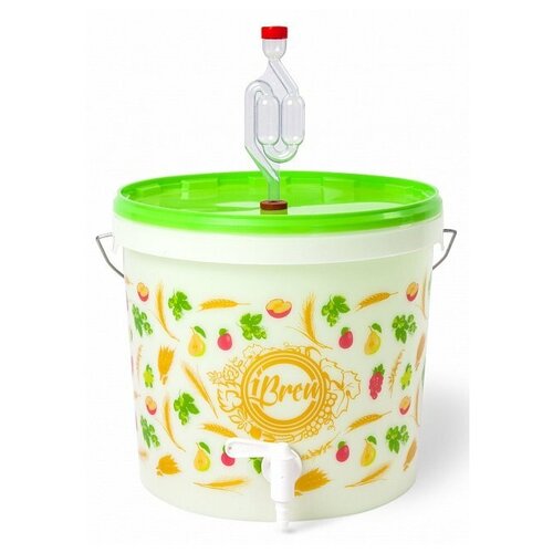 IBrew Mini для брожения из полипропилена с краном , 13 л