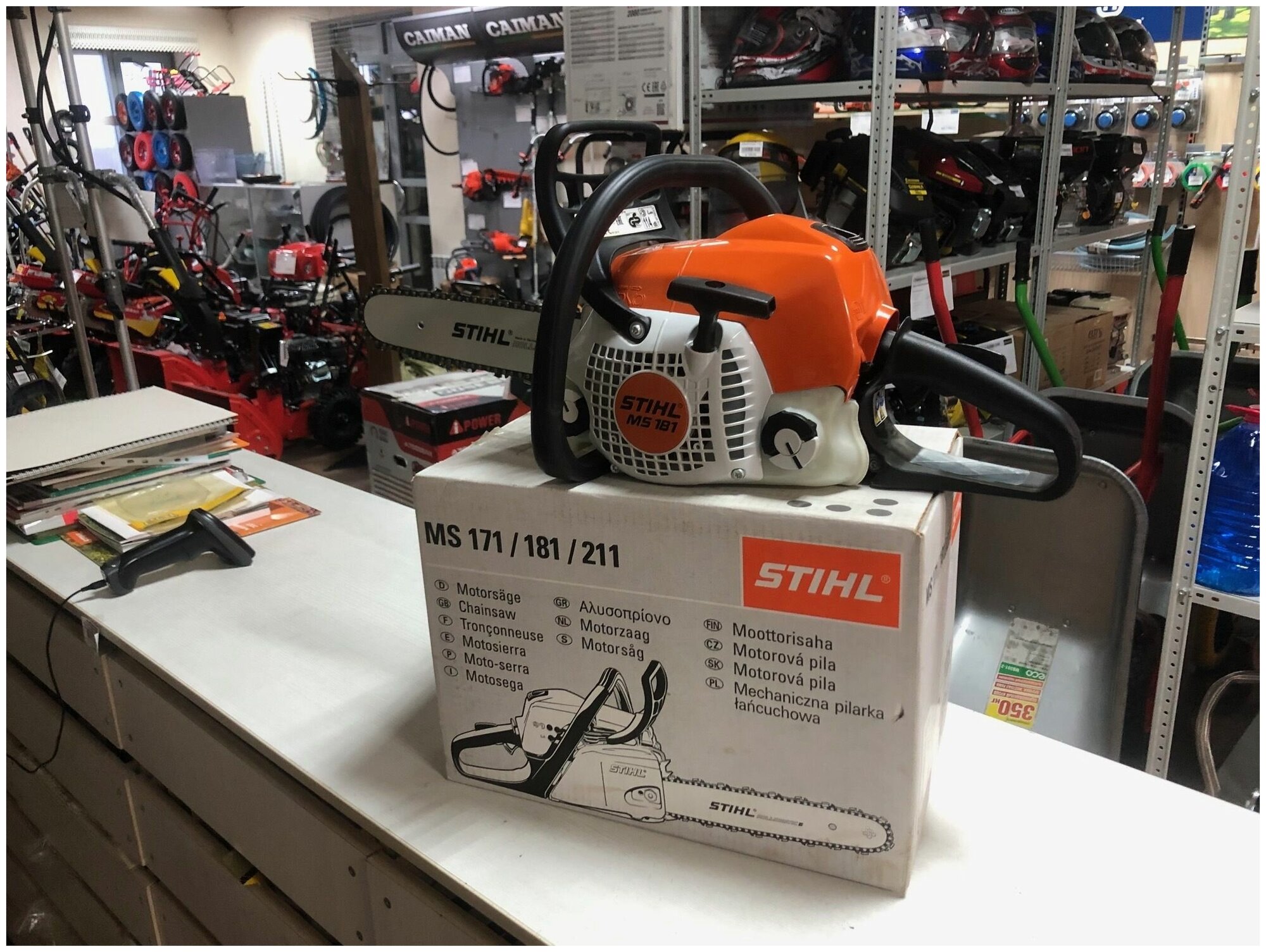 Бензопила Stihl MS 181-14 - фотография № 14