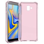 Антибакт. чехол-накладка ITSKINS SPECTRUM CLEAR для Samsung Galaxy J6+ ( J6 Prime ) светло-розовый - изображение