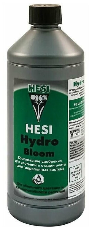 Удобрение HESI Hydro Bloom 1л - фотография № 3