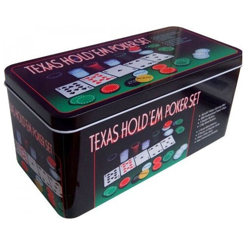 фото Набор для покера texas holdem light: 200 фишек partida