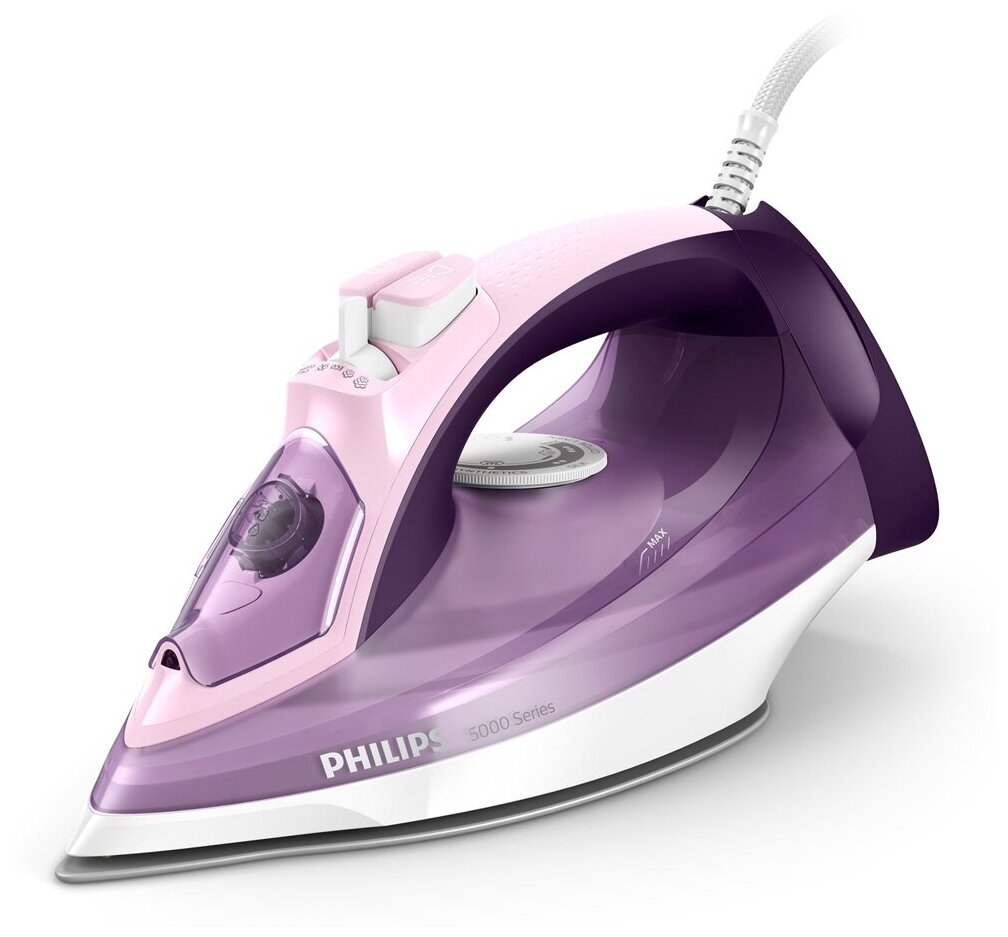 Утюг Philips DST5020/30 2400Вт фиолетовый/розовый
