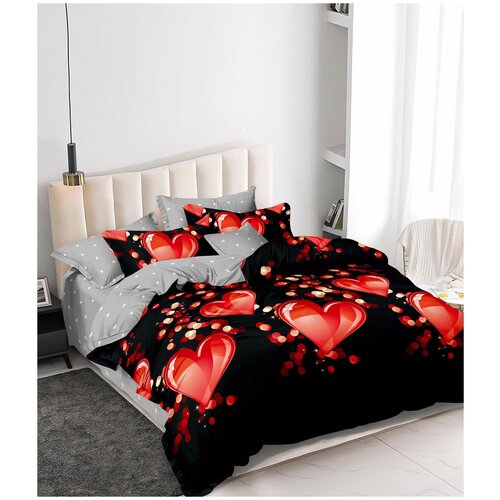 фото Комплект постельного белья dream fly семейный микросатин tango