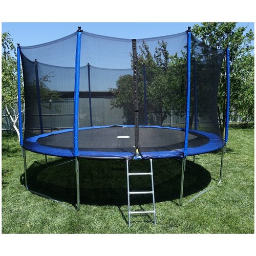 фото Батут trampoline 14' ft 427 см с защитной сеткой mersco