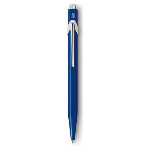 Ручка шариковая Carandache Office CLASSIC (849.150_MTLGB) Sapphire Blue M синие чернила подар.кор. ручка подарочная elegance синие чернила