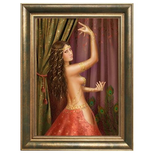 фото 0101 набор для выкладывания стразами 'будур' 28*38 см преобрана