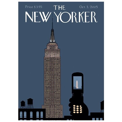 Постер IMAGE REPUBLIC THE NEW YORKER WARE EMPIRE STATE N16 05THEN16WAR 560x760