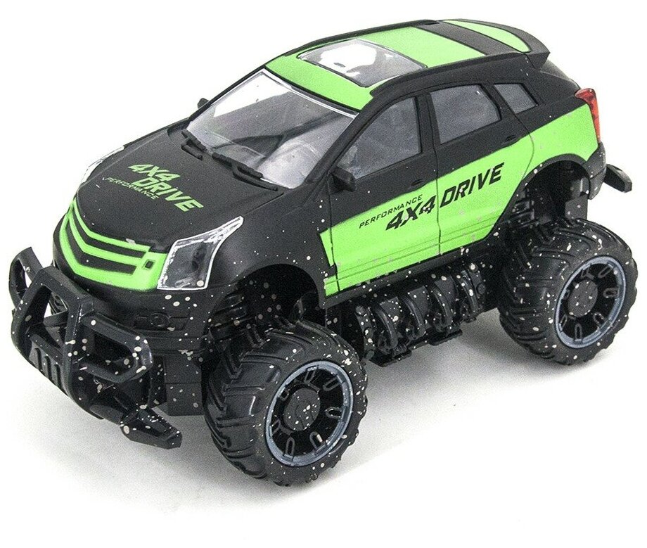 Радиоуправляемый джип MUD Off-Road 4X4 Green 2.4G для детей от 8 лет 333-MUD23B