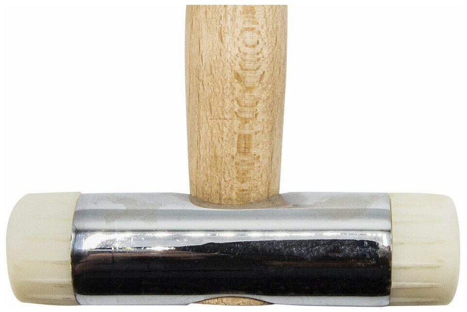 Молоток слесарный рихтовочный Bellota 8050-25 деревянная рукоятка 185 г - фото №2