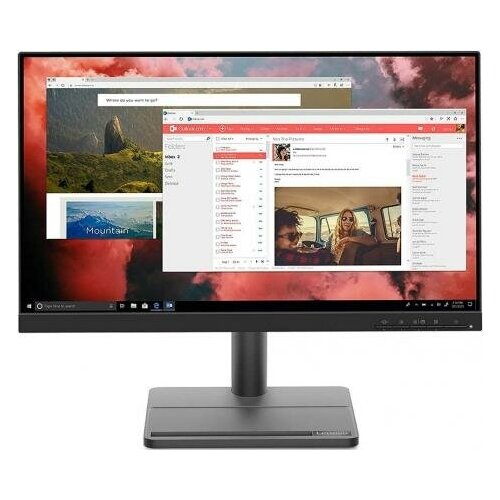 фото Lenovo монитор lenovo 21.5" l22e-30 черный va 5ms 16:9 hdmi матовая 250cd 178гр/178гр 1920x1080 d-sub fhd