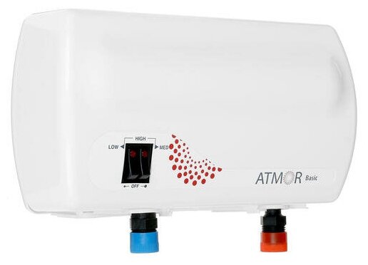 Проточный водонагреватель ATMOR Basic 5 Kw SHOWER (душ) - фотография № 8