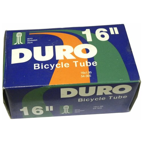 Велокамера 16 DURO 16х1,95 (54 x 305)