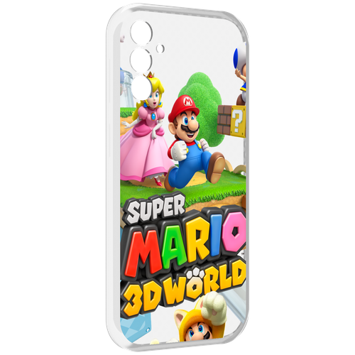 чехол mypads super mario 3d world для samsung galaxy s23 plus задняя панель накладка бампер Чехол MyPads Super Mario 3D World для Samsung Galaxy M13 задняя-панель-накладка-бампер