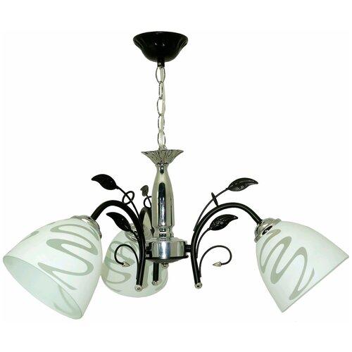 Светильник РС21027 BK+CR/3P