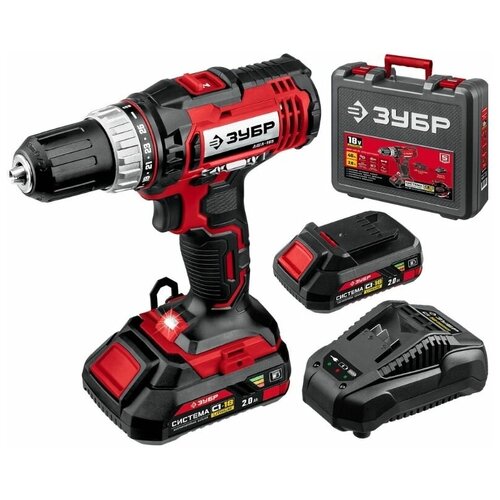 Дрель-шуруповертзубр ударная аккумуляторная 714000₽