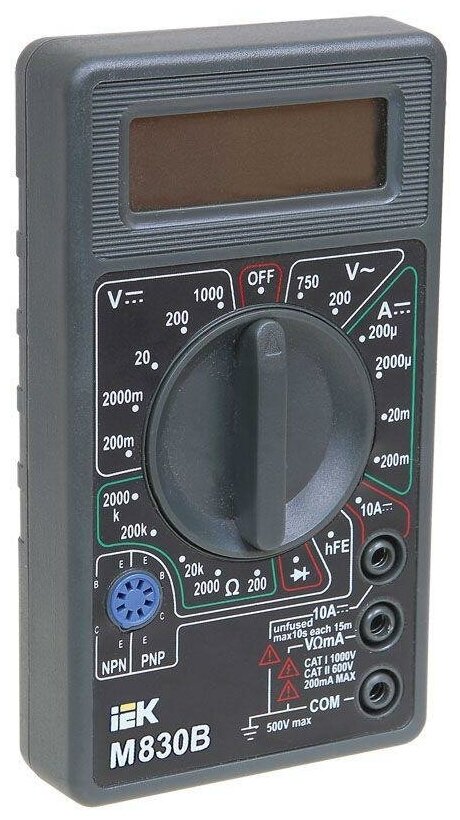 Мультиметр М-830B цифровой Universal IEK