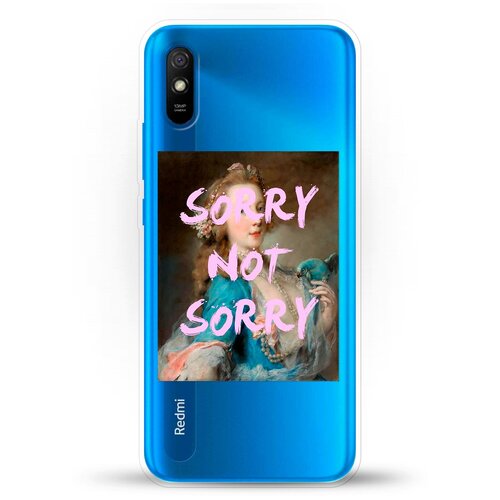 фото Силиконовый чехол sorry на xiaomi redmi 9a andy & paul