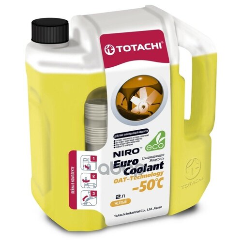 Охлаждающая Жидкость Totachi Niro Euro Coolant Oat - Technology -50 C, 2л Totachi^4589904924101 TOTACHI арт. 4589904924101