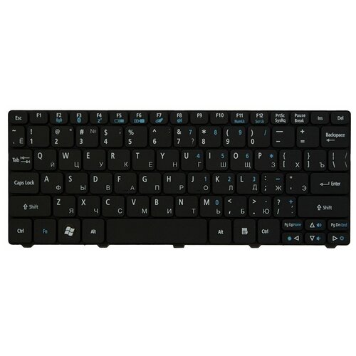 Клавиатура для ноутбука Acer Aspire One 521 532H AO532H D255 D257 D260 D270 Gateway LT21 PK130E91A04 V111102AS3