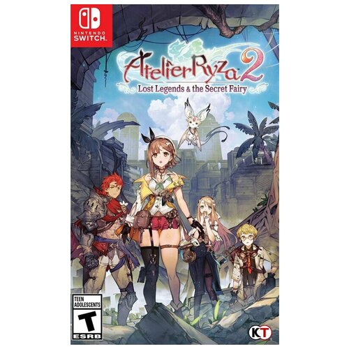 atelier ryza ever darkness and the secret hideout switch английский язык Nintendo Игра Atelier Ryza 2: Lost Legends & The Secret Fairy (Nintendo Switch)